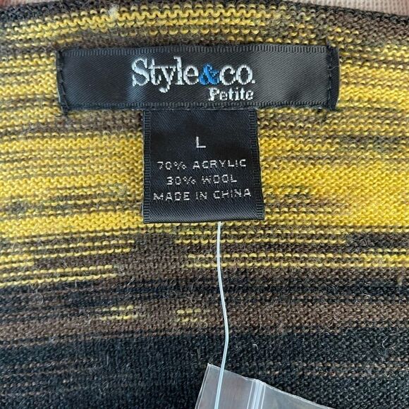 NWT Style & Co. 3/4 Sleeve Top Size Petite L - Picture 7 of 8